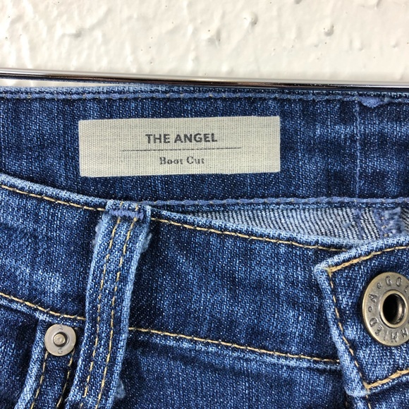 AG Adriano Goldschmied Angel Boot Cut Jeans 27R - Picture 2 of 5